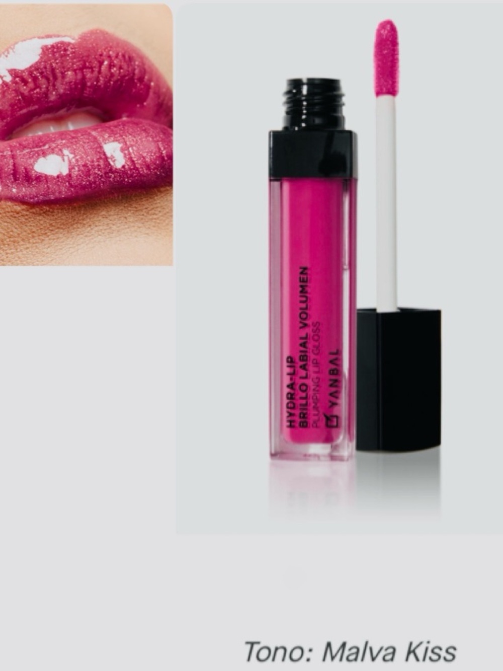 Hydra Lip Gloss — Pink Plumping Shine